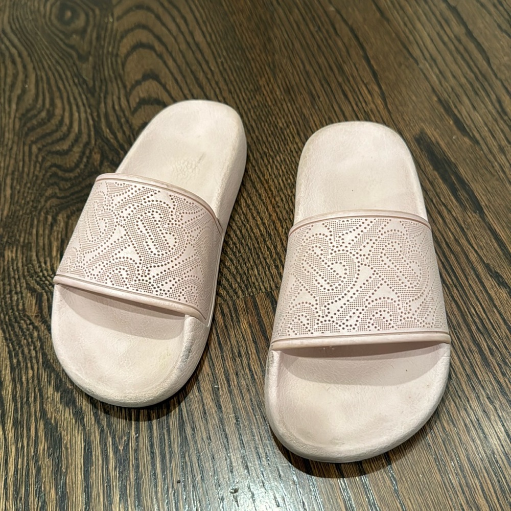 Burberry Flip Flops - size 10 girls